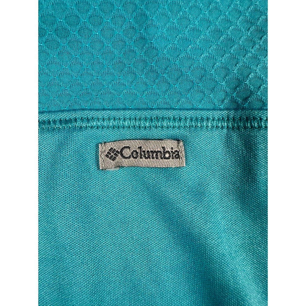 Columbia Womens Freezer Coil Long Sleeve Active Top Teal Blue  Small - Picture 8 of 8